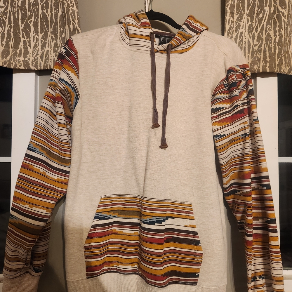 Ariat Beige and Brown Knit Sweater